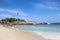 Arpoador beach in Rio de Janeiro on sunny day