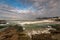 Arpoador Beach Rocks and Dramatic Sky Above Rio de Janeiro