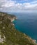 Arrabida mountain ocean cliff