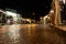 Arraial D`Ajuda, Brazil. August 14, 2018. Commercial streets of the city center. Long exposure photography