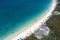 Arraial do Cabo, Brazil: Aerial view of a brazilian caribbean`s beach