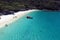 Arraial do Cabo, Brazil: View of beautiful beach with crystal water.