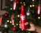 ARRAIJÃ¡N, PANAMA - Dec 06, 2020: Merry and refreshing Christmas parties, with Coca Cola