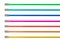 Arrangement of isolated cat5 cables to illustrate internet connections