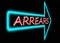 Arrears concept.