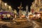 Arringo square of Ascoli Piceno at christmas time