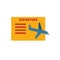 Arrival Board icon. Flat creative element from airport icons collection. Colored arrival board icon for templates, web design and