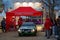 Arrival of Historic Monte-Carlo Rally stage in Valence