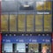 Arrivals and departures timetable at Liverpool Station ticket of