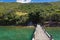 Arriving at the boat jetty on Maud Island, Marlborough Sounds, New Zealand