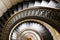 Arrott Building - Half Circular Spiral Marble Staircase - Downtown Pittsburgh, Pennsylvania