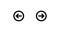 Arrow buttons to switch previous next