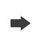 Arrow cursor, isolated pointer icon.