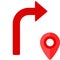 Arrow direction navigation location