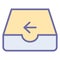 Arrow, email   Isolated Vector icon which can easily modify or edit