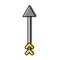 Arrow indian isolated icon