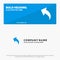 Arrow, Left, Up, Arrows SOlid Icon Website Banner and Business Logo Template