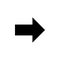 arrow, right, navigation icon. Element of direction icon. Signs and symbols collection icon for websites, web design, mobile app