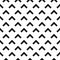 Arrow seamless pattern. Fence chevrons. Eclectic brackets background. Abstract texture with chivron. Repeating simple print. Desig
