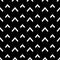 Arrow seamless pattern. Fence chevrons. Embroidery brackets background. Abstract geometric texture. Repeating print with chivron.