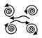 arrow spiral symbol