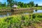 Arrowbrook Park Gazebo Boardwalk Reflection Virginia