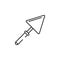 Arrowhead icon. Element of Pakistan culture for mobile concept and web apps illustration. Thin line icon for website design and