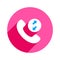 Arrows calls incoming outgoing phone telephone icon