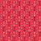 Arrows red geometric seamless pattern pixelart texture.