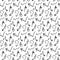 Arrows Simple Seamless Pattern on White Background