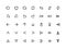Arrows UI icons. Web page and mobile application forward refresh and return symbols, modern minimal arrows. Vector