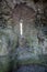 Arrowslit window in Nunney Castle