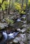 Arroyo Balozano Hervas Caceres Extremadura in Autumn long exposure silky water