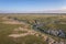 Arroyo in northern Colorado prairie