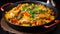 Arroz con Pollo: Popular Chicken and Rice Dish with Vegetables and Spices