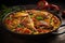 Arroz con Pollo: Popular Chicken and Rice Dish with Vegetables and Spices