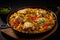 Arroz con Pollo: Popular Chicken and Rice Dish with Vegetables and Spices