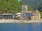 Arsanas port of Zografou medieval monastery on Holy Mount Athos. Greece