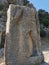 Arsemia antic city half destructed statue ruins in adiyaman city