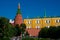 Arsenal building, Moscow Kremlin wall and tower