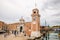 Arsenale tower in Venice, Italy