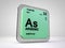 Arsenic- As - chemical element periodic table