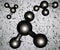 Arsenic atom of arsenite molecule with rice grains