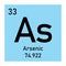 Arsenic chemical symbol