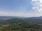 Arslanbob Large Wild Walnut Forest in Jalal-abad. Arial Dron Shoot.