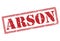 Arson red stamp