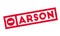 Arson rubber stamp