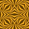 Art abstract geometric african yellow brown pattern