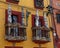 Art at balcony at San Miguel de Allende, Mexico