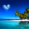 Art beautiful tropical beach seascape